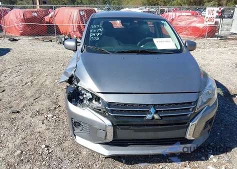 2021 Mitsubishi Mirage Carbonite Edition/Es/Le from USA, damaged, VIN ML32AUHJ2MH008735